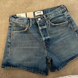 Agolde Parker Long Loose Vintage Short. Size 25. Perfect condition. NWT.